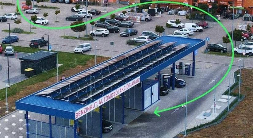 Megnyílt Győr legújabb benzinkútja és autómosója