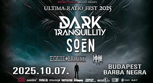 Dark-folk-death metal szeánsz a Barba Negraban - Dark Tranquillity koncerten jártunk