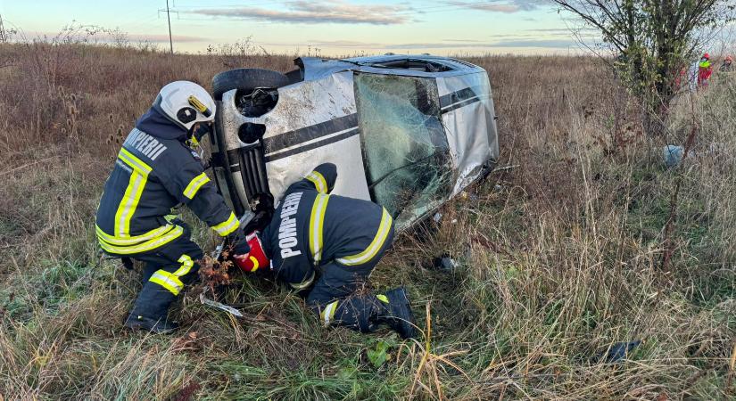 Halálos baleset Szatmár megyében: egy ember meghalt, ketten megsérültek