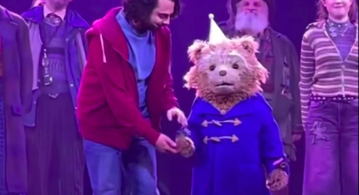 Megőrül az internet Paddington maciért, nem csak élethű, de irtó cuki is a mozgó-pislogó színházi figurája