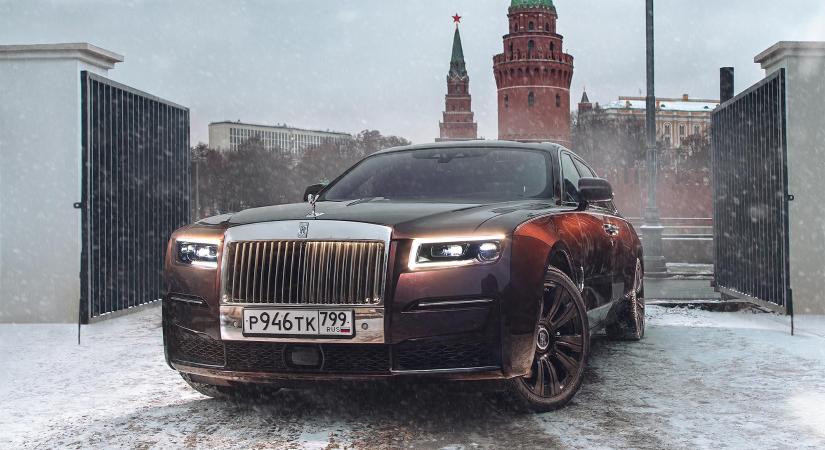 A moszkvai éjszakát az új Rolls-Royce Ghosttal hódítanánk meg