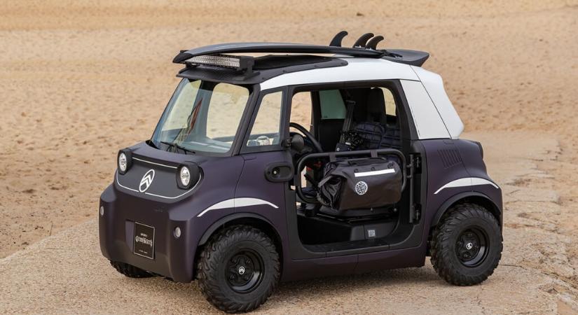 Mivel menjünk szörfözni? Ami a legjobb! Citroën Ami Buggy Rip Curl Vision