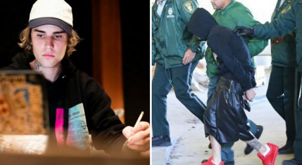 Letartóztatására emlékezett vissza Justin Bieber