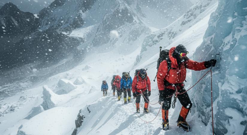Az ítéletidő miatt olasz hegymászók jártak szerencsétlenül a nepáli hegyekben