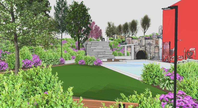 Új közterület létesül Dorogon Hantken Miksa park néven