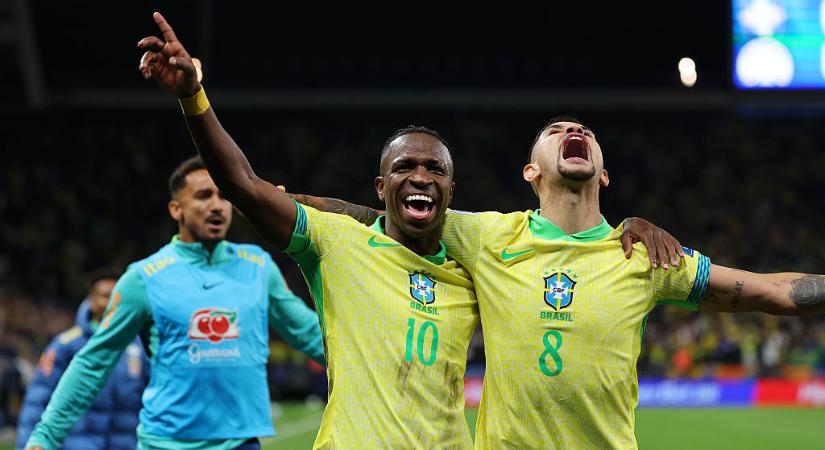Vb 2026: Vinícius visszatért, Neymarra továbbra sem számít Ancelotti a brazil válogatott keretében – HIVATALOS