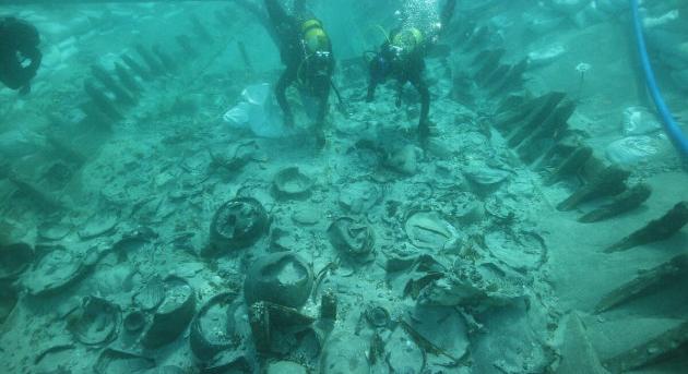 Egyedülálló római hajóroncs Playa de Palmánál