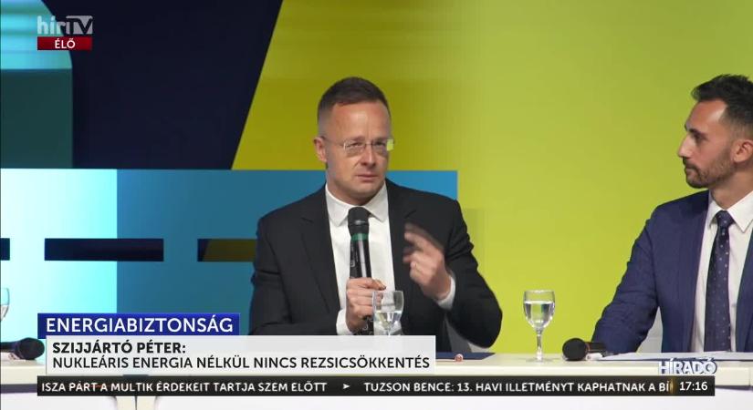 Szijjártó Péter – Nukleáris energia nélkül nincs energiabiztonság és nincs rezsicsökkentés  videó