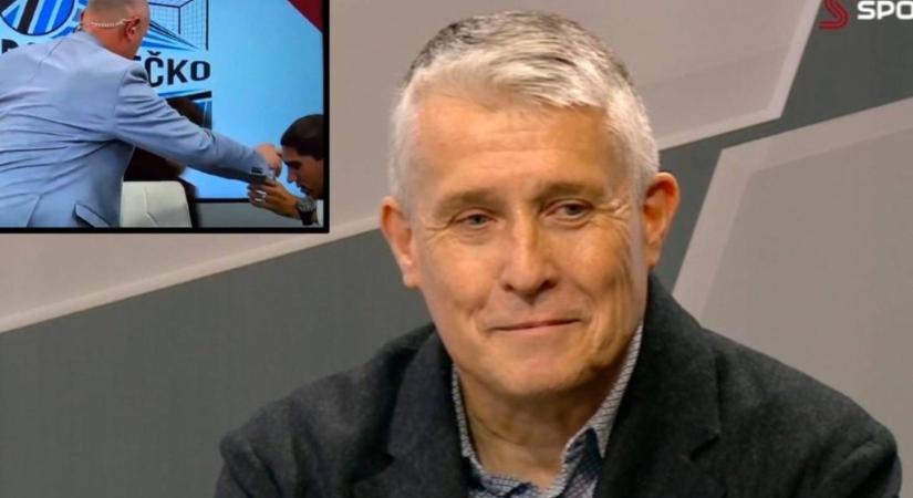 Drámai pillanatok, élő adásban vesztette eszméletét az egykori futballbíró