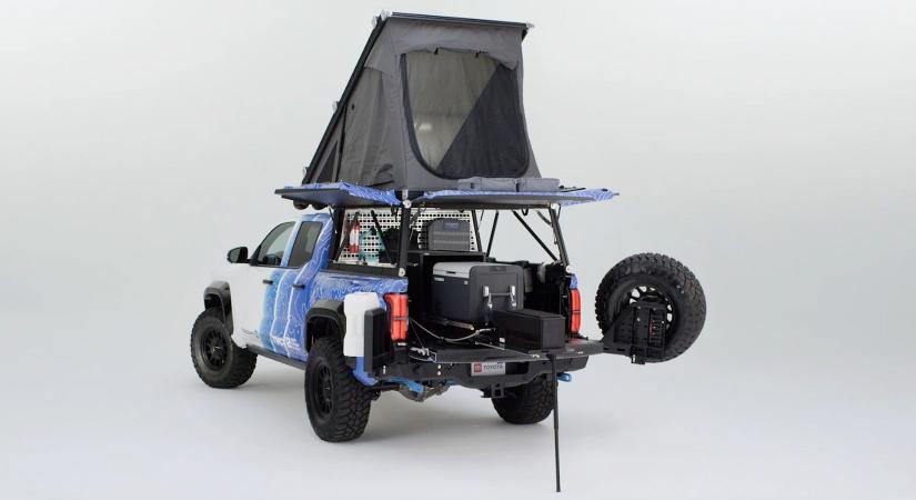 A Toyota bemutatott egy hidrogénüzemű pick-up-ot