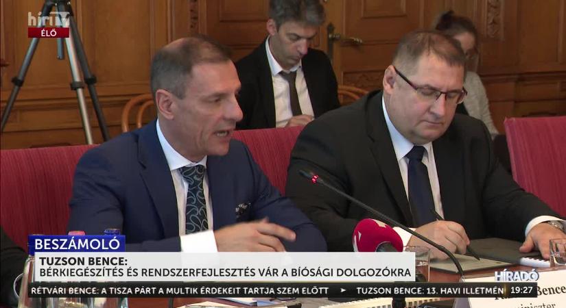 Jelentős béremelésre és 13. havi juttatásra is számíthatnak a bíróságon dolgozók  videó