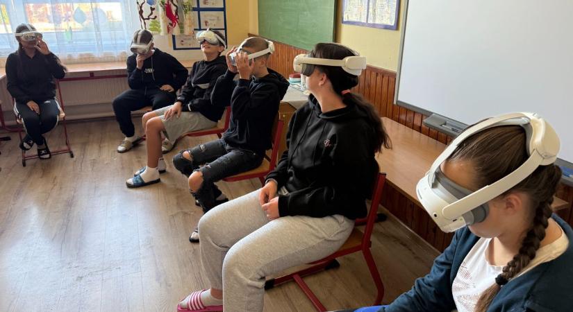 A tenger mélyére merültek a viszneki diákok