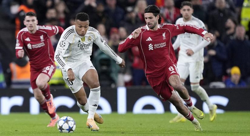 Szoboszlai Dominik remekelt, az ő gólpasszával verte a Real Madridot a Liverpool