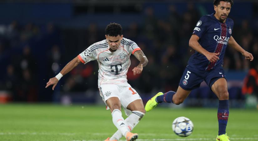 Luis Díaz mérlege: Két gól és egy kiállítás a párizsi BL-rangadón