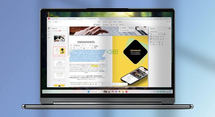 Íme egy gyors és teljesen ingyenes PDF szerkesztő Windowsra és macOS-re