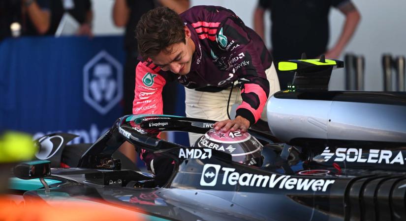 Russell biztos benne, Antonelli jövőre szintet lép a Mercedesnél