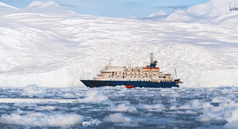 Vészjósló: soha nem látott gyorsasággal tűnik el egy antarktiszi gleccser