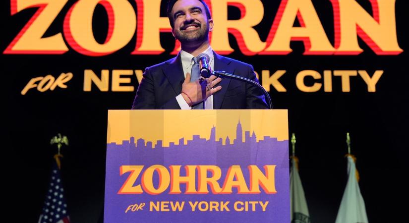 A szocialista-iszlamista jelöltet, Zohran Mamdanit választották New York polgármesterévé