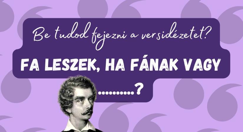 Mind olvastuk ezeket a magyar verseket, vajon emlékszünk is minden szavukra? Irodalom Kvíz!
