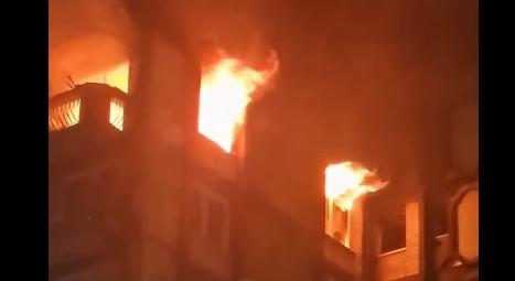 Hatalmas tűz egy idősotthonban, legalább tíz ember meghalt