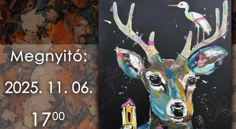 Festménykiállítás – életöröm, humor és egyfajta gyermeki kíváncsiság köszön vissza a képeken