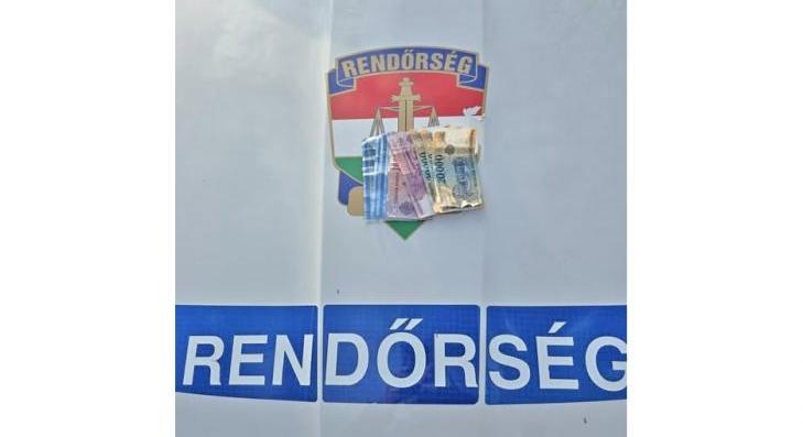 Gyorsan visszakerült az ellopott pénz Lőrinciben 