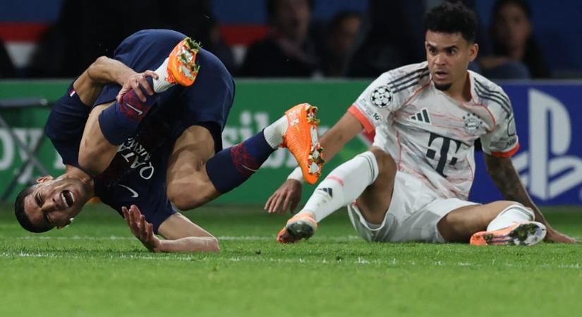 A Bayern támadója duplázott a BL-ben, majd egy eszelős belépővel sírva küldte le a pályáról ellenfelét