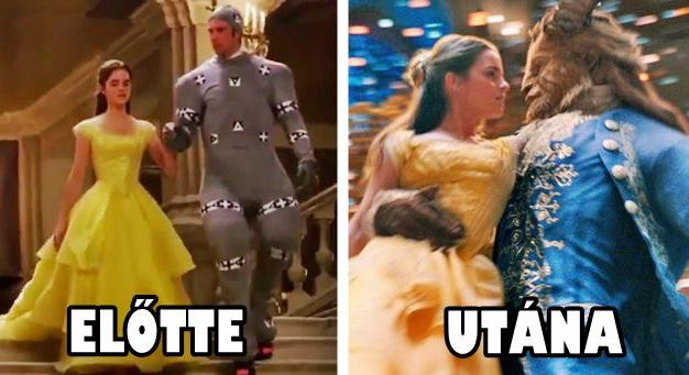 14 hihetetlen képkocka a CGI alkalmazása előtt és után