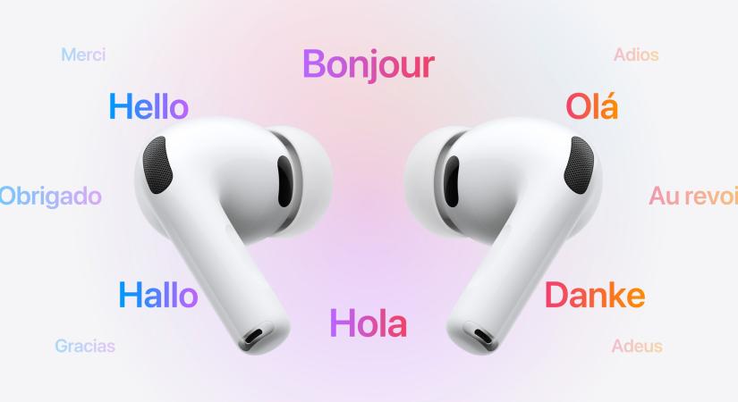 Élő Fordítást hoz a Mikulás az európai AirPods tulajoknak