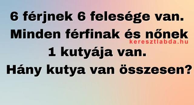 Napi trükkös matek feladat: Mi a megoldás?