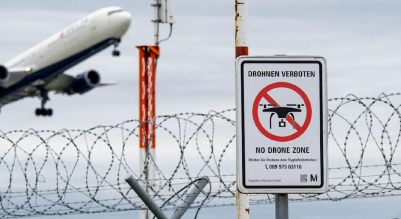 Lezárták müncheni repülőteret – állítólag drónt észleltek a közelében