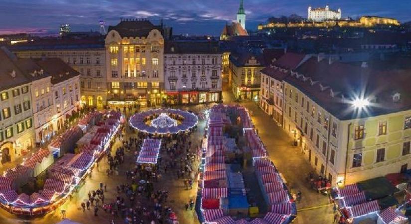 Mutatjuk, mikor nyit a pozsonyi adventi vásár!