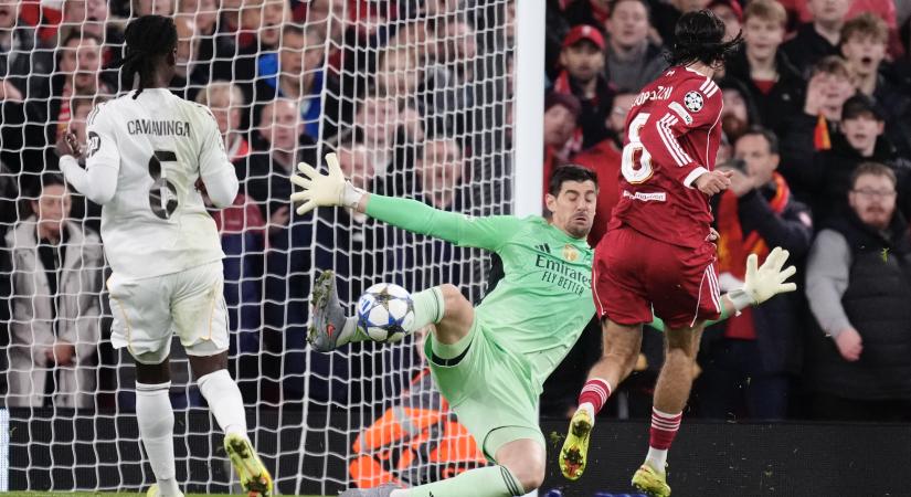 Courtois elárulta a Szoboszlai elleni bravúrjának titkát: "Nem volt egy tankönyvbe illő védés"