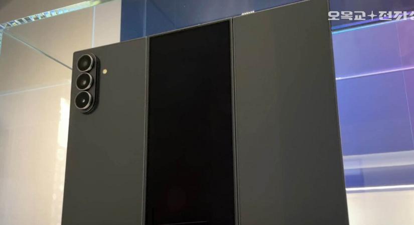 Az eddigieknél részletesebb videón a Samsung harmonikamobilja