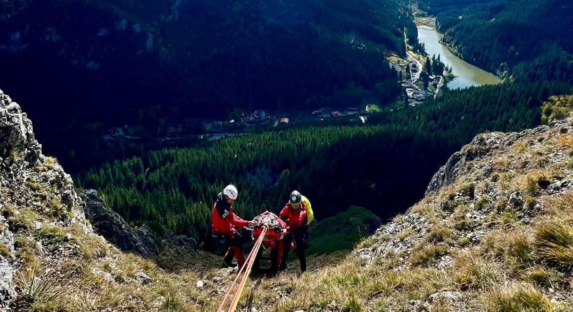 Közel 350 balesethez riasztották a Hargita megyei hegyimentőket idén