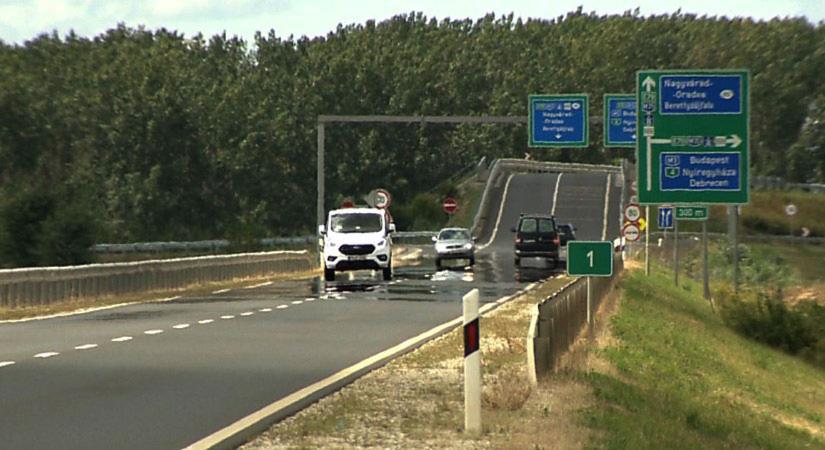 Fontos lépést tettek a debreceni elkerülő út négysávosításáért