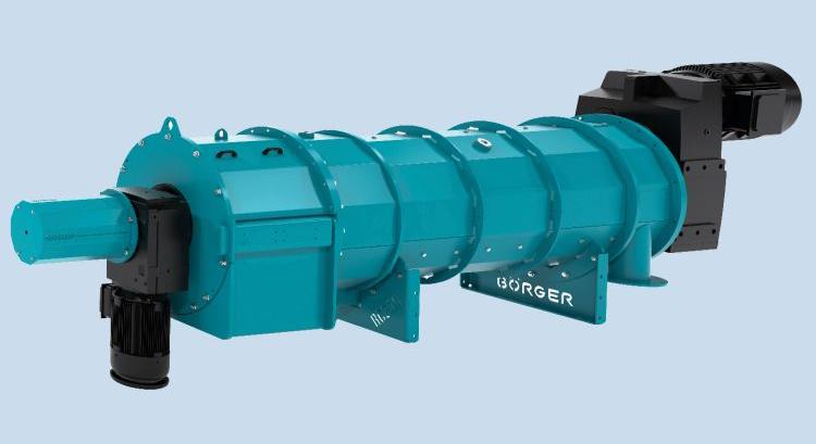 Börger BIOSELECT RC250: ezüstérmes energiahatékony hígtrágyaszeparátor