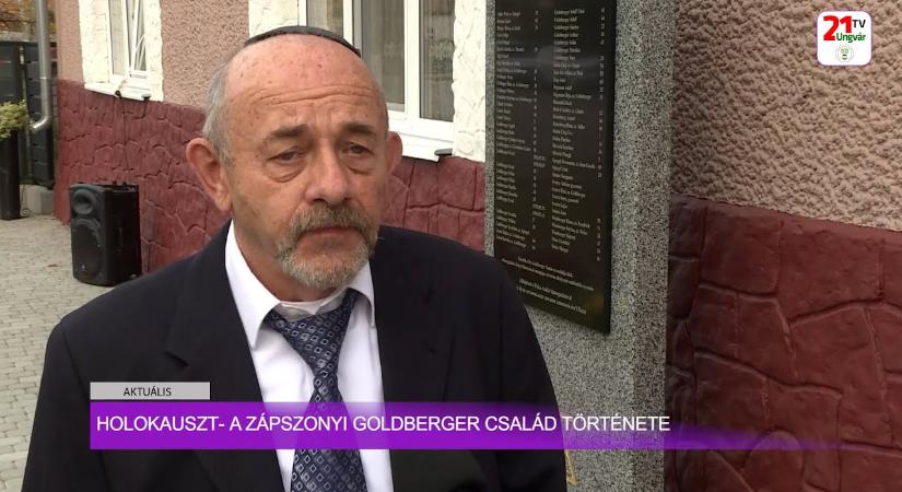 Aktuális (2025.11.05) - Holokauszt - a zápszonyi Goldberger család története (videó)