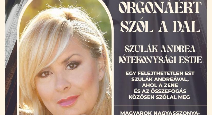 Egy est, mely az örök élményről, az összefogásról és a zene adta szépségről szól– Szulák Andrea jótékonysági estje