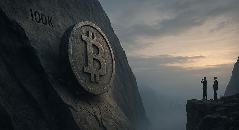 A Bitcoin négy hónap után 100 000 dollár alá esett: meddig tarthat a zuhanás?