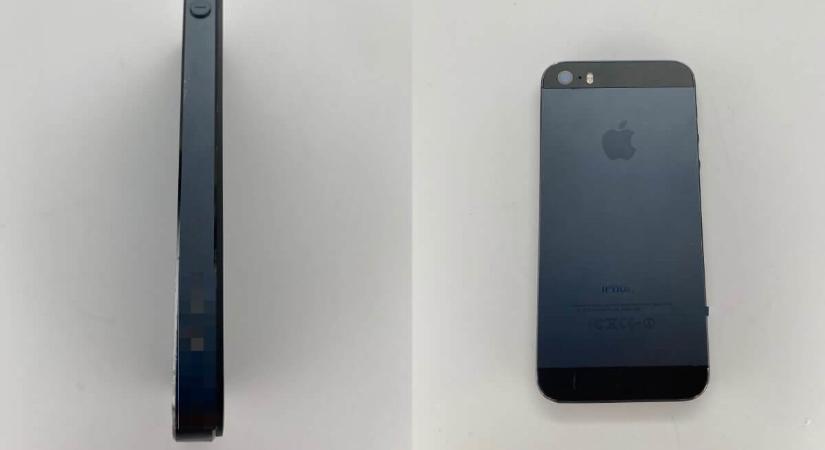 Előkerült egy fekete-palaszürke színű iPhone 5s prototípus