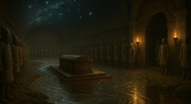 Csin Si Huang-ti temetése