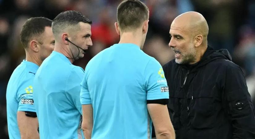 Guardiola kifakadt, szerinte tíz éve bántják a csapatát a bírók