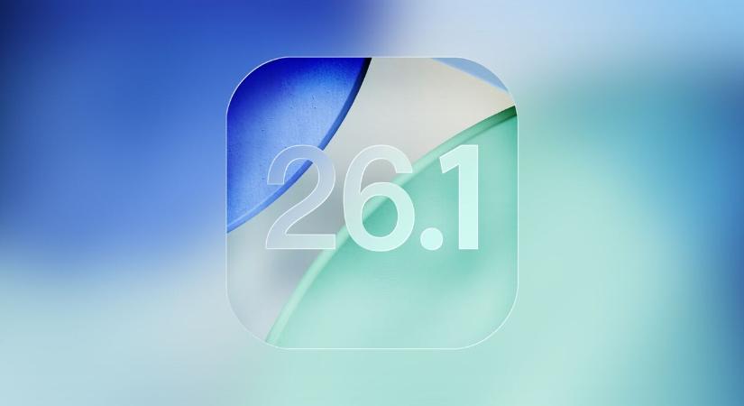 Megjelent az iOS 26.1 és iPadOS 26.1