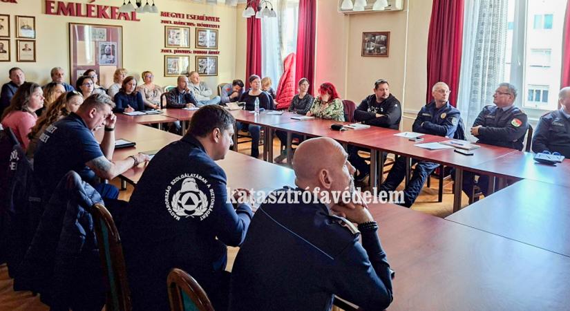 Rendkívüli időjárási helyzetekre készültek fel