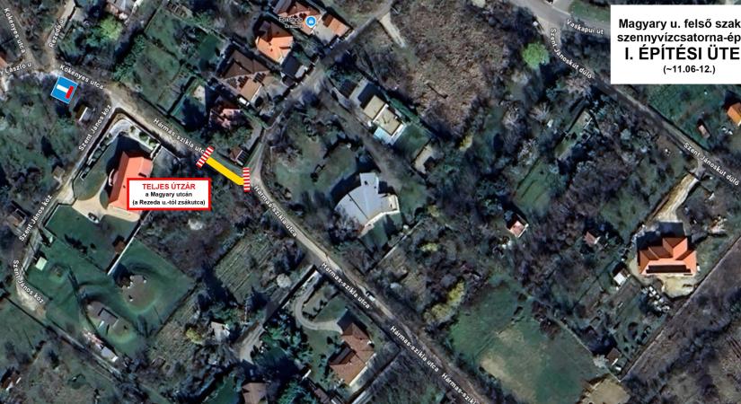 Ideiglenes forgalmirend-változás Esztergomban