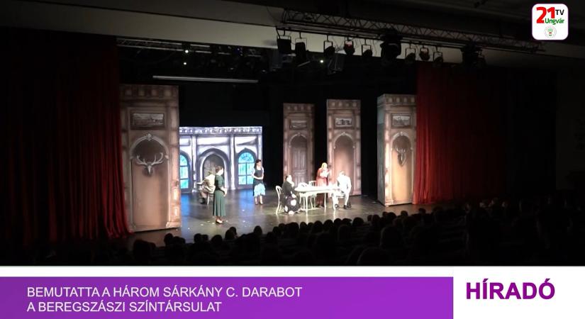 Bemutatta „A három sárkány” c. darabot a beregszászi színtársulat (videó)