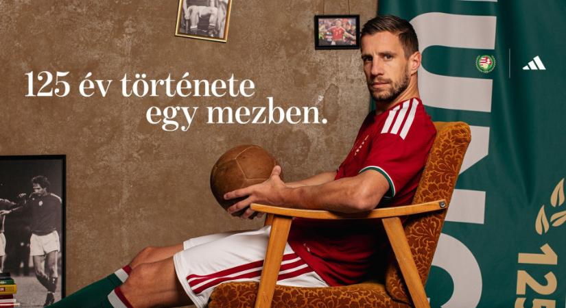 125 év története egy mezben – bemutatták a válogatott új hazai szerelését