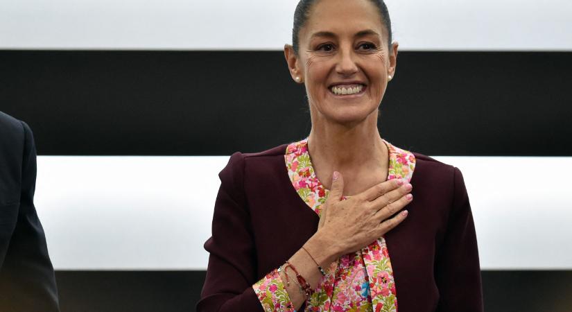 Egy részeg férfi molesztálta a mexikói elnöknőt az utcán