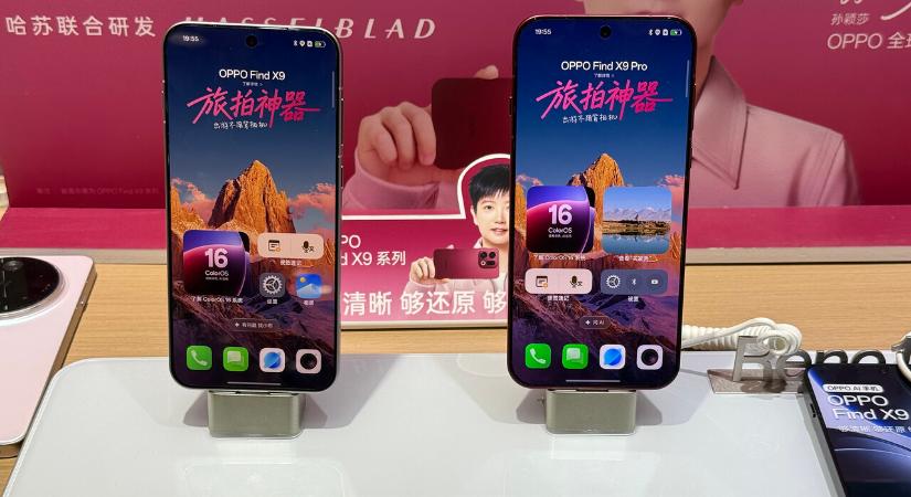 Kezünkben a OnePlus 15 és az Oppo Find X9-ek